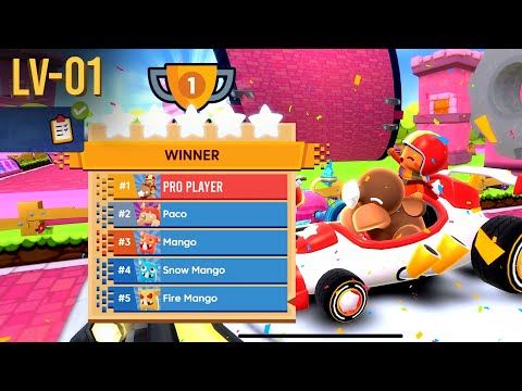 Video guide by The Game World: Starlit Kart Racing Level 1 #starlitkartracing