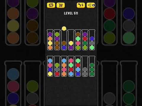 Video guide by Mobile games: Ball Sort Puzzle Level 511 #ballsortpuzzle