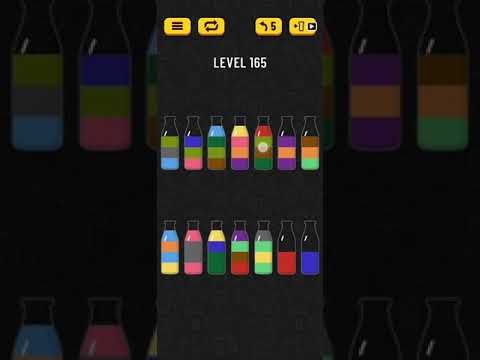Video guide by HelpingHand: Soda Sort Puzzle Level 165 #sodasortpuzzle