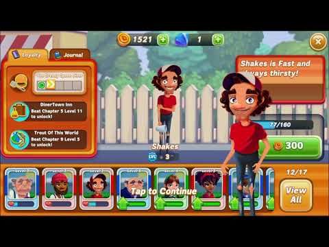 Video guide by Anne-Wil Games: Diner DASH Adventures Chapter 4 - Level 2 #dinerdashadventures