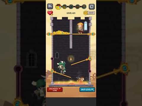 Video guide by Melhores Jogos Para Android: Pin Pull Level 421 #pinpull