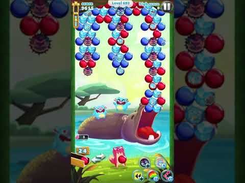 Video guide by IOS Fun Games: Bubble Mania Level 692 #bubblemania