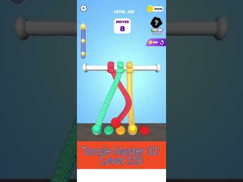 Video guide by Fillin835: Tangle Master 3D Level 228 #tanglemaster3d