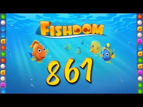 Video guide by GoldCatGame: Fishdom: Deep Dive Level 861 #fishdomdeepdive