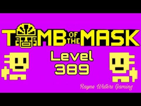 Video guide by Rayne Waters Gaming: Tomb of the Mask Level 389 #tombofthe