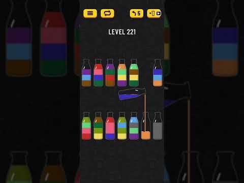 Video guide by HelpingHand: Soda Sort Puzzle Level 221 #sodasortpuzzle