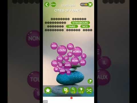 Video guide by ETPC EPIC TIME PASS CHANNEL: Word Pearls Level 944 #wordpearls