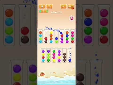 Video guide by Mobile Games: Drip Sort Puzzle Level 216 #dripsortpuzzle