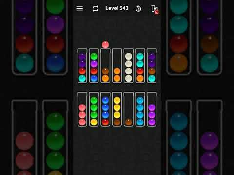 Video guide by justforfun: Ball Sort Color Water Puzzle Level 543 #ballsortcolor