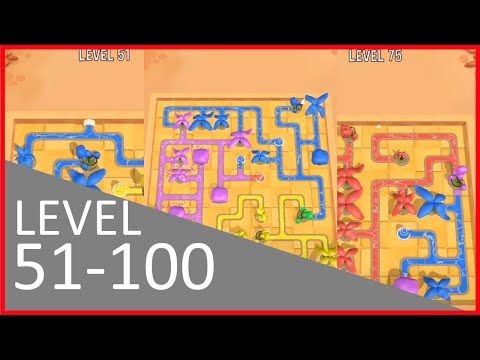 Video guide by HelpingHand: Water Connect Puzzle Level 51-100 #waterconnectpuzzle