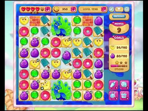 Video guide by Gamopolis: Candy Valley Level 1298 #candyvalley