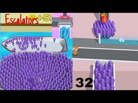Video guide by Jolly Games: Escalators Level 32 #escalators