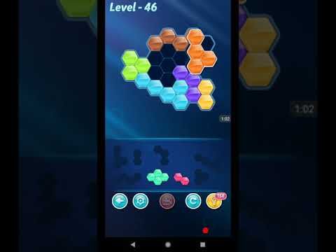 Video guide by ETPC EPIC TIME PASS CHANNEL: Block! Hexa Puzzle Level 46 #blockhexapuzzle