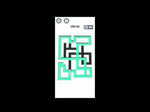 Video guide by puzzlesolver: AMAZE! Level 510 #amaze