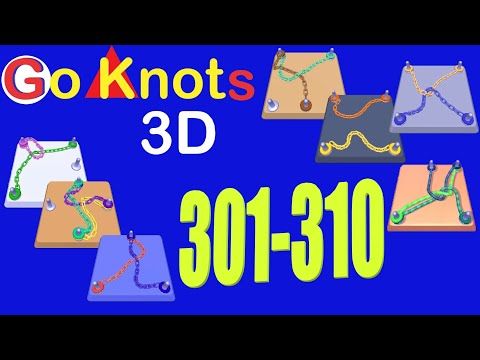 Video guide by Cat Shabo: Go Knots 3D Level 301 #goknots3d