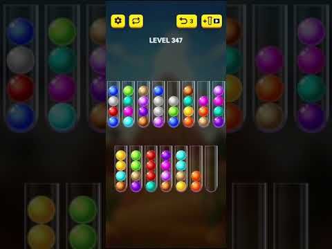 Video guide by Mobile games: Ball Sort Puzzle 2021 Level 347 #ballsortpuzzle