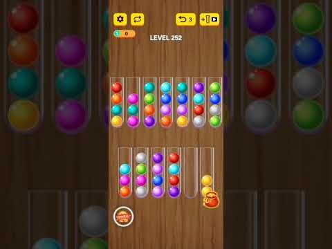 Video guide by HelpingHand: Ball Sort Puzzle 2021 Level 252 #ballsortpuzzle