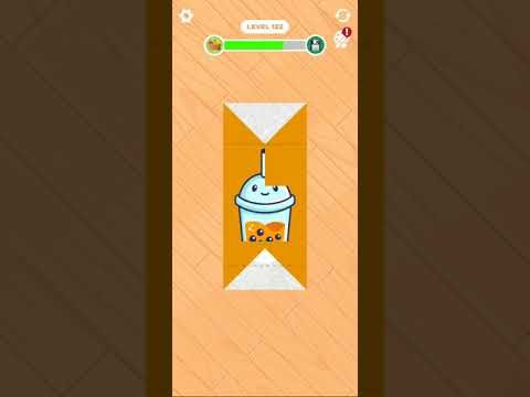 Video guide by FANTA GAMER: Paper Fold Level 122 #paperfold
