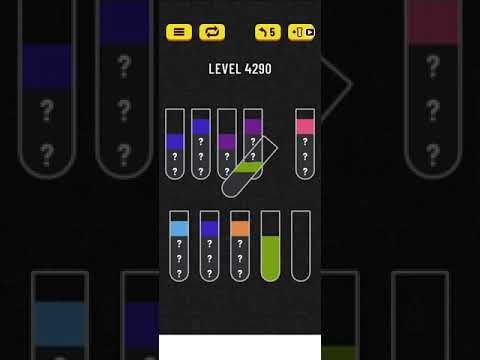 Video guide by Mobile Games: Water Sort Puzzle Level 490 #watersortpuzzle