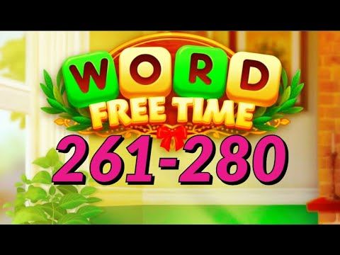 Video guide by Super Andro Gaming: Word Free Time Level 261 #wordfreetime