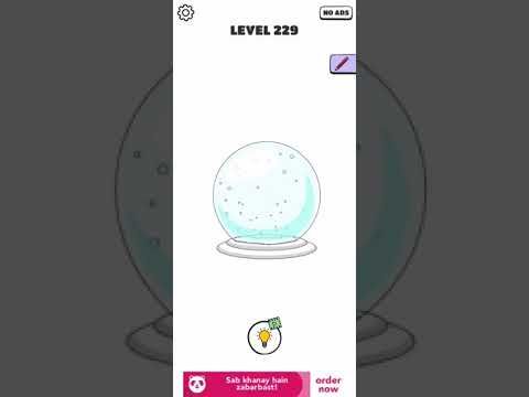 Video guide by Chaker Gamer: Draw a Line: Tricky Brain Test Level 229 #drawaline