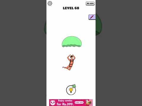 Video guide by Chaker Gamer: Draw a Line: Tricky Brain Test Level 68 #drawaline
