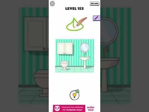 Video guide by Chaker Gamer: Draw a Line: Tricky Brain Test Level 153 #drawaline
