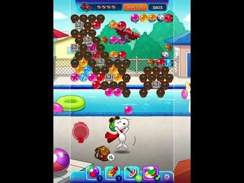 Video guide by Mat the Rabbit Guy: Snoopy Pop Level 1230 #snoopypop