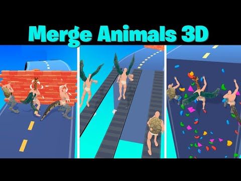 Video guide by Rawerdxd: Merge Animals 3D Level 1-15 #mergeanimals3d