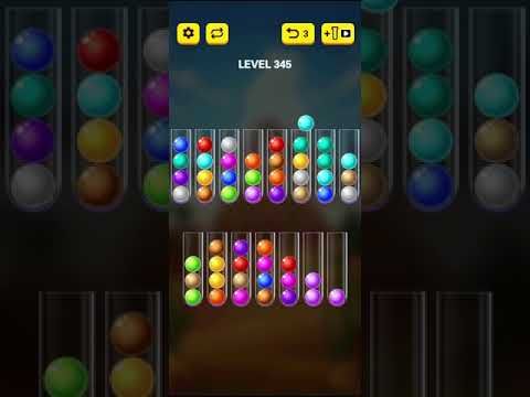 Video guide by Mobile games: Ball Sort Puzzle 2021 Level 345 #ballsortpuzzle