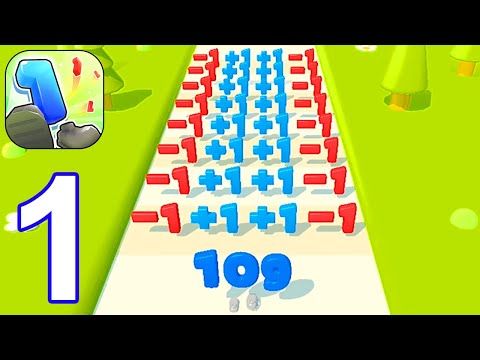Video guide by Pryszard Android iOS Gameplays: Number Run 3D Level 1 #numberrun3d