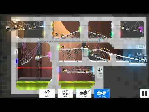Video guide by Puzzlegamesolver: Bridge Constructor Level 43 #bridgeconstructor