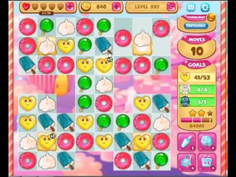 Video guide by Gamopolis: Candy Valley Level 893 #candyvalley