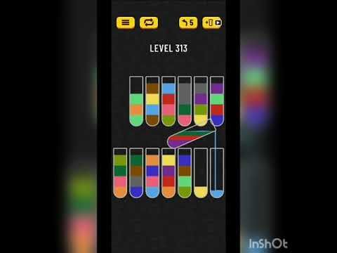 Video guide by Mobile Games: Water Sort Puzzle Level 313 #watersortpuzzle