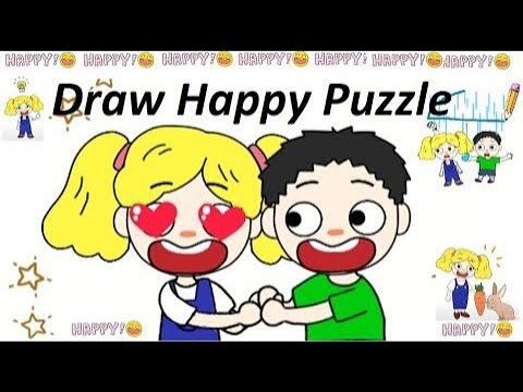 Video guide by Ms. Gamer TV: Draw Happy Puzzle Level 14-23 #drawhappypuzzle