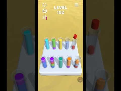 Video guide by Glitter and Gaming Hub: Sort It 3D Level 102 #sortit3d