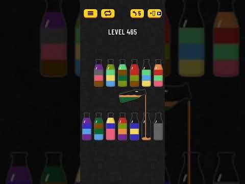 Video guide by HelpingHand: Soda Sort Puzzle Level 465 #sodasortpuzzle
