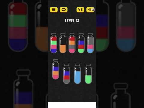 Video guide by Mobile Games: Soda Sort Puzzle Level 13 #sodasortpuzzle