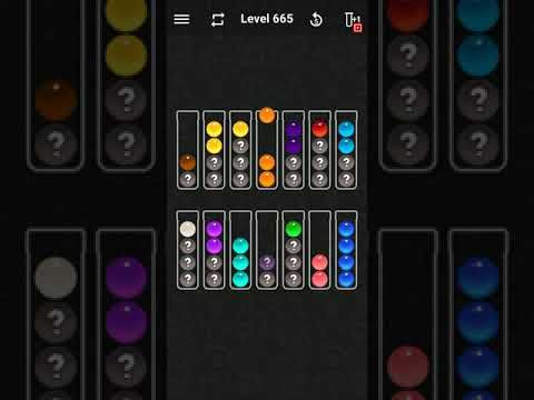 Video guide by justforfun: Ball Sort Color Water Puzzle Level 665 #ballsortcolor