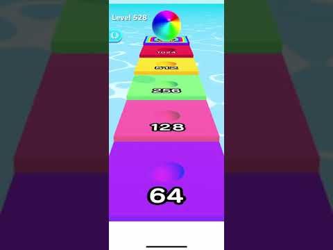Video guide by THUG GAMER SHORTS: Ball Run 2048 Level 528 #ballrun2048