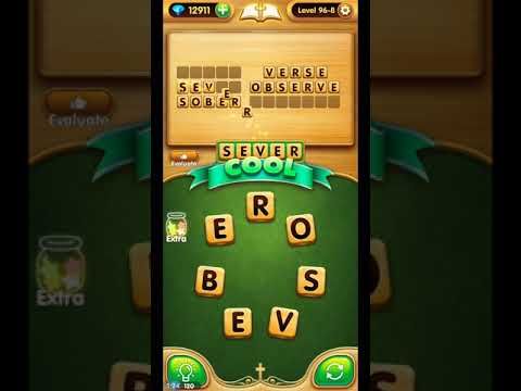 Video guide by ETPC EPIC TIME PASS CHANNEL: Bible Word Puzzle Chapter 96 - Level 8 #biblewordpuzzle