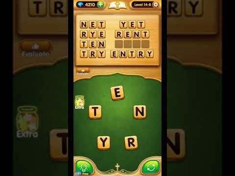 Video guide by ETPC EPIC TIME PASS CHANNEL: Bible Word Puzzle Chapter 14 - Level 8 #biblewordpuzzle