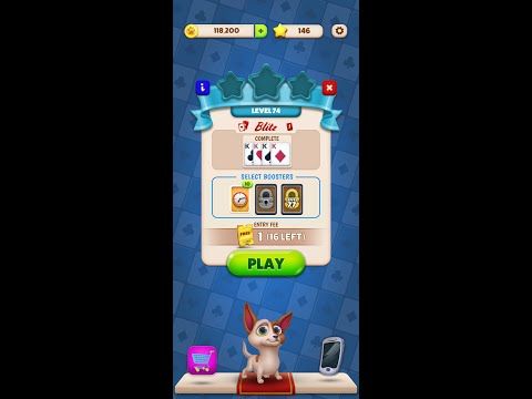 Video guide by Android Games: Solitaire Pets Adventure Level 74 #solitairepetsadventure