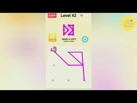 Video guide by Ara Trendy Games: Line Paint! Level 42 #linepaint