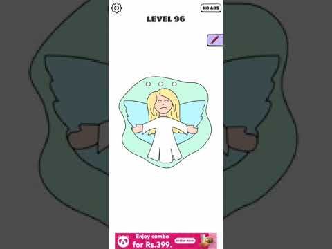 Video guide by Chaker Gamer: Draw a Line: Tricky Brain Test Level 96 #drawaline