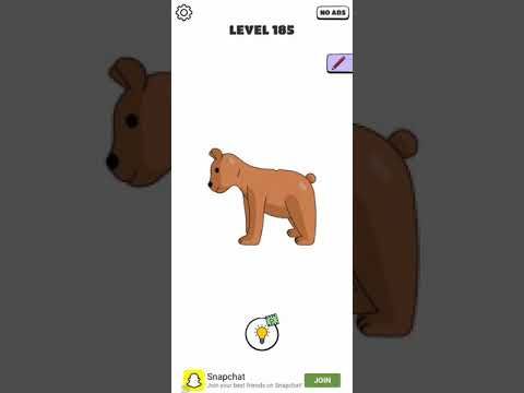 Video guide by Chaker Gamer: Draw a Line: Tricky Brain Test Level 185 #drawaline
