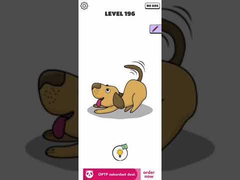 Video guide by Chaker Gamer: Draw a Line: Tricky Brain Test Level 196 #drawaline