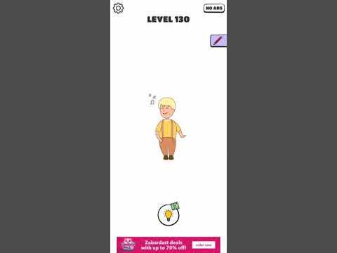 Video guide by Chaker Gamer: Draw a Line: Tricky Brain Test Level 130 #drawaline