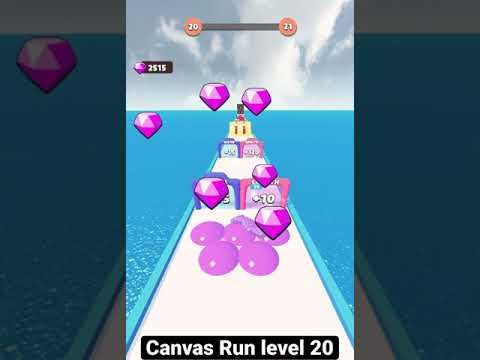 Video guide by FH Jordan: Canvas Run Level 20 #canvasrun