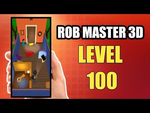 Video guide by Hacker Jowo: Rob Master 3D Level 100 #robmaster3d